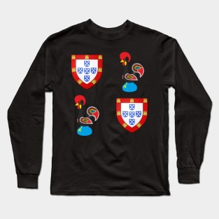 Galo de Barcelos, Portugal Long Sleeve T-Shirt